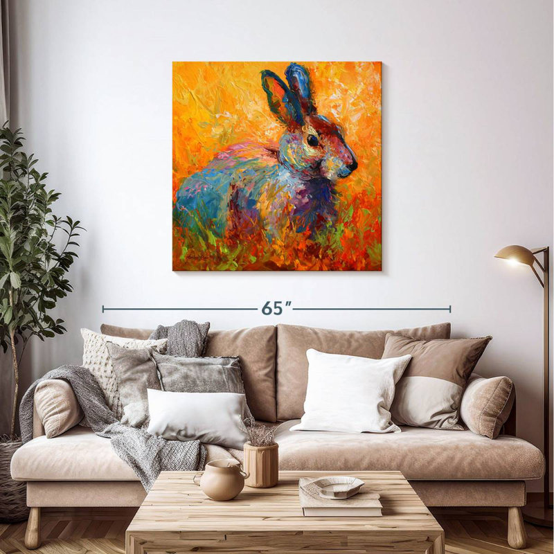 Brampt adorable lapin, H 39 po x l 39 po