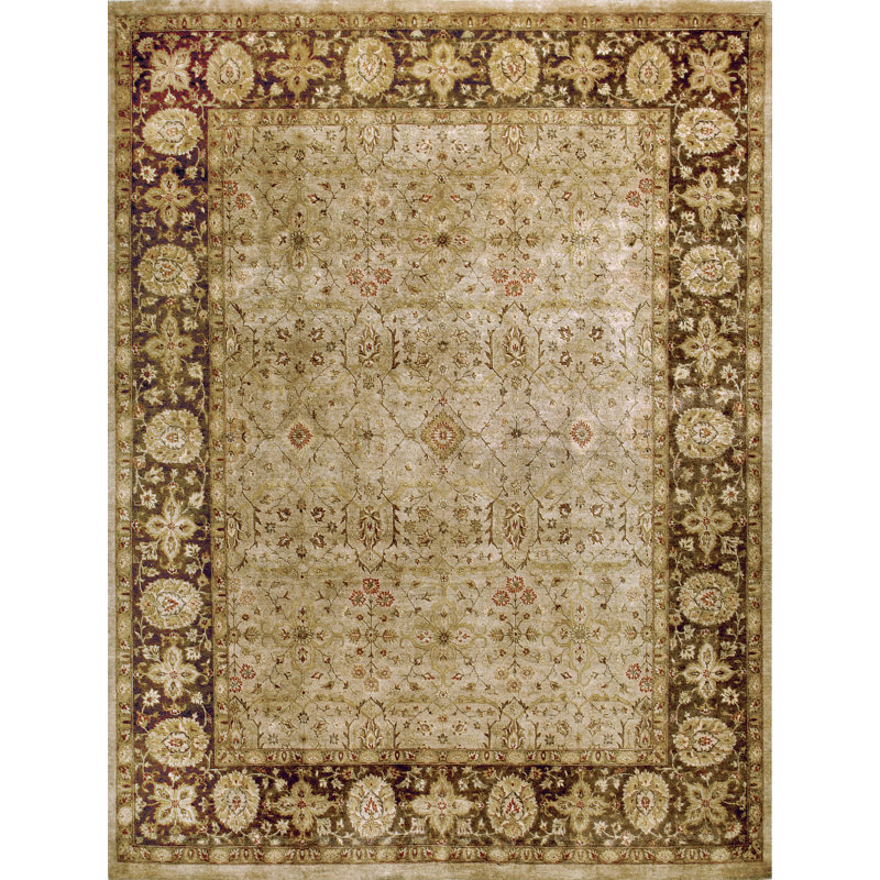 Wool Oriental Area Rug, Rectangle 12' x 18'