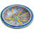 Handmade Metal Decorative Plate - Set of 1