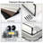Odus 15.7'' W Metal Storage Rack-882472413