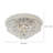 23.6X11.8" Crystal Ceiling Light