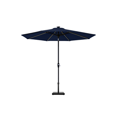 9 ft Solar Auto Tilt Market Umbrella