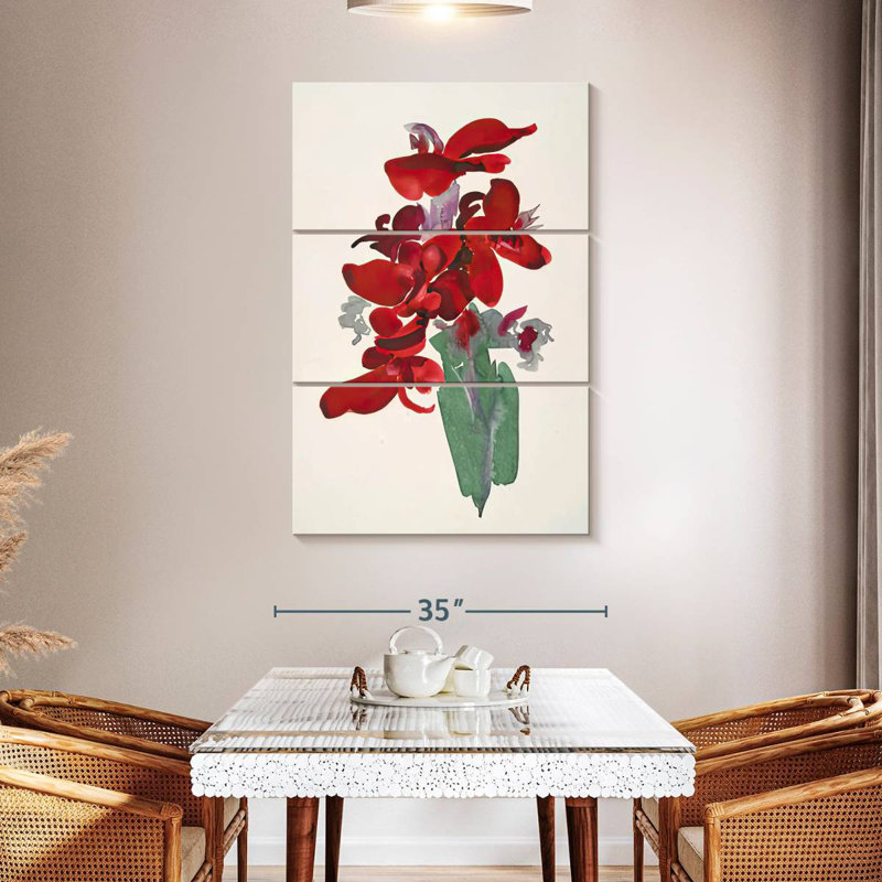 Harnek Red Canna 1915, H 50 po x l 32 po