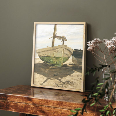 Vintage Nautical XVII - Impression de cadre de coin fermé
