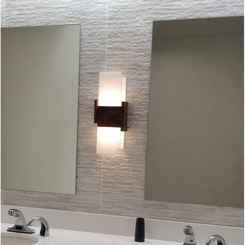Acuo 2 - Light Flush Mounted Sconce, Brushed Aluminum