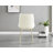 Tierra Sleek Metal and Glass 6 Seat Round Dining Table Set with 6 Luxury Velvet Dining Chairs-1862704710