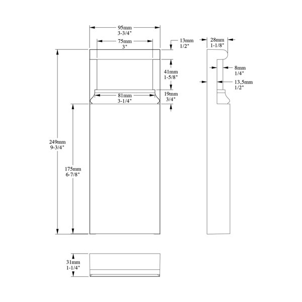 Dimensions du produit