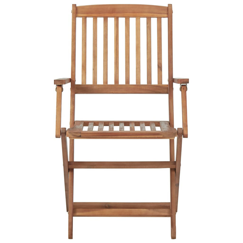 Nilla Folding Patio Dining Armchair with Cushion