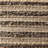 Yinka 18"H Striped Upholstered Pouf Ottoman