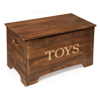 Cason Redwood Rover Solid + Manufactured Wood Toy Box