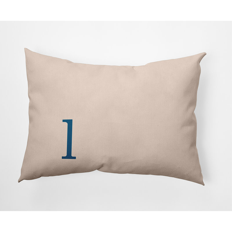 Coussin lombaire rectangulaire intérieur / extérieur Polyfill, Automne bleu
