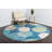 Dews Washable Polka Dots Indoor Rug-1116932491