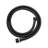 Modern Matte Black Bathtub Faucet With Hand Shower - Single Handle, Waterfall Spout, 6 Gpm Flow Rate, Corrosion , Easy To Install Handle Black, Mounting Hardware