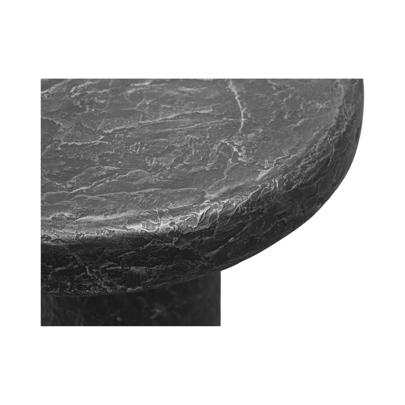 Nia Outdoor Side Table Charcoal