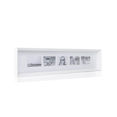 Prado Wood Bevelled Picture Frame with Mat