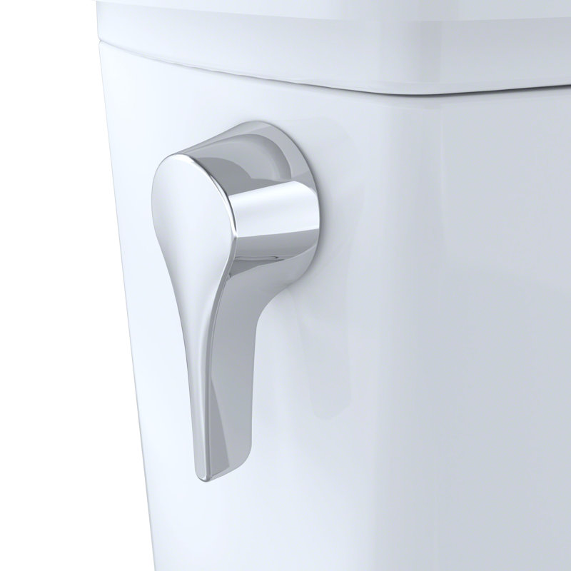Toilette allongée deux pièces TOTO® Eco Drake®, Coton, Côté gauche