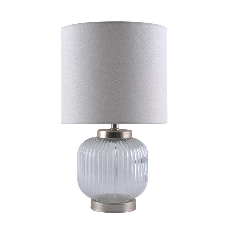 Wilma USB Table Lamp, Silver