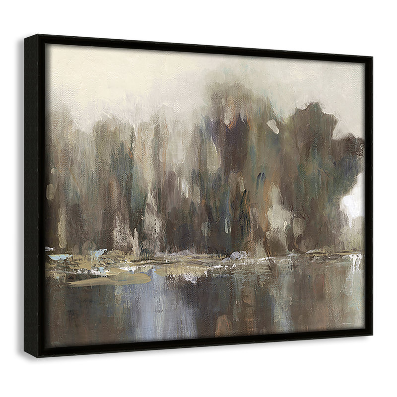 «Daily Reflections II - Landscape Version Print» par Carol Robinson, Espresso, H 9,5 po x l 11,5 po