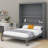 Murphy Bed Wall Bed With Shelves-13666531-13666541