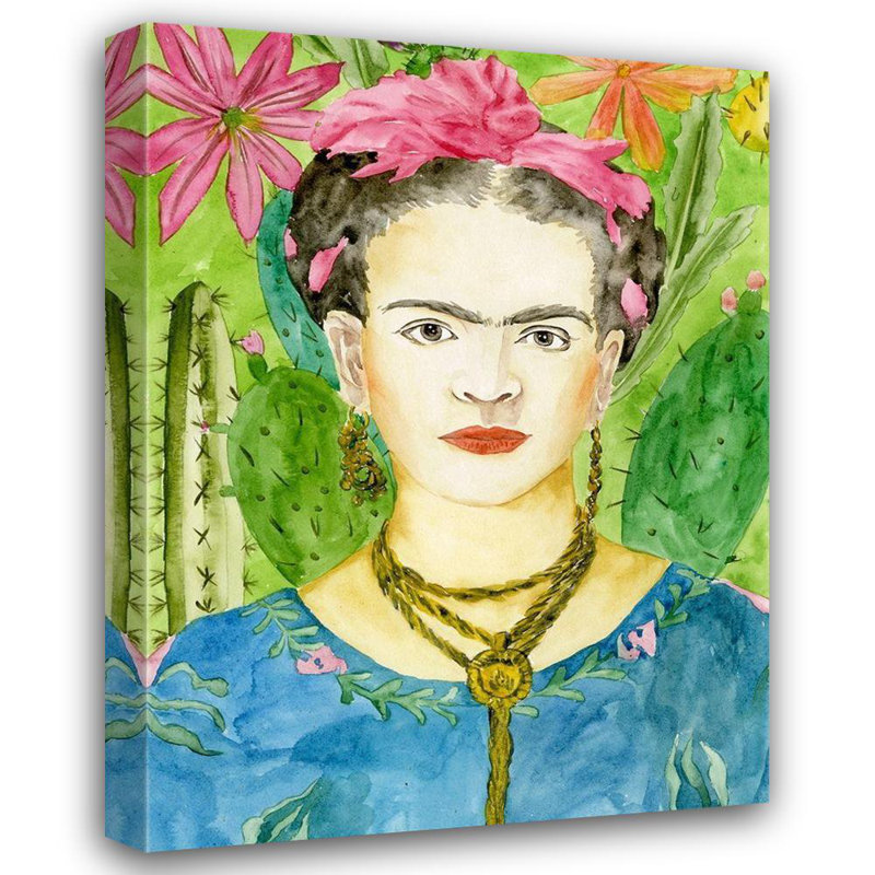 «Dakota Fields Wang, Melissa», reproduction d'art sur toile tendue: Frida Kahlo II, H 18 po x l 15 po