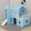 Lit mezzanine double avec tour-2034751889