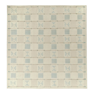 Scandinavian Wool Geometric Area Rug