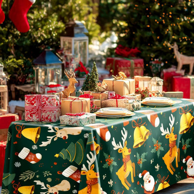 Paquet de 12 décorations de fête de Noël de Noël en plastique pour Noël