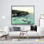Bateaux à cala Macarella | Décor bord de mer encadré-119717677