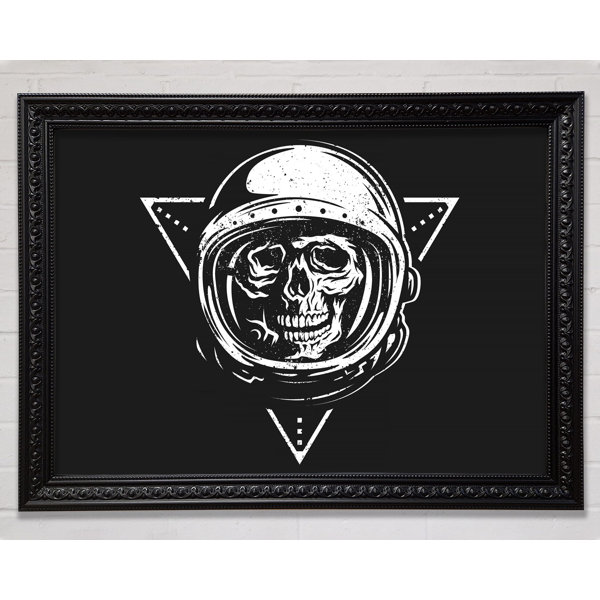 Bright Star Spaceman Skull - Single Picture Frame Print | Wayfair.co.uk