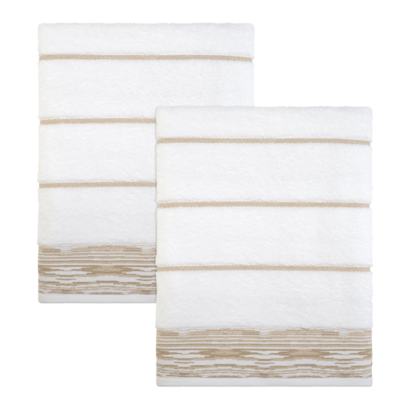 Nicole Miller Sydney Set, Bath Towel - 2 Pack