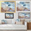 " Luxury Blue And Grey Marbling Flow Art "-1877965369-1877965368