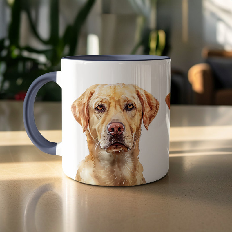 Ceramic Coffee Mug, 1, Navy