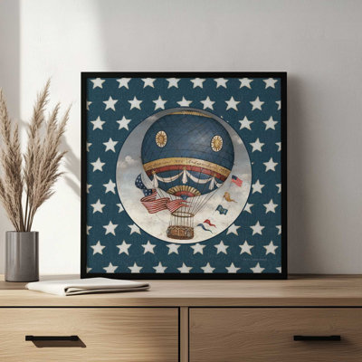 America Balloons II by David Carter Brown Art Print