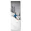 «Man Skiing in Mountain», reproduction de peinture acrylique sur toile tendue-28845432