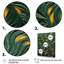 Emerald Title Flow - tuile abstraite, art mural-1384610089-1384610092