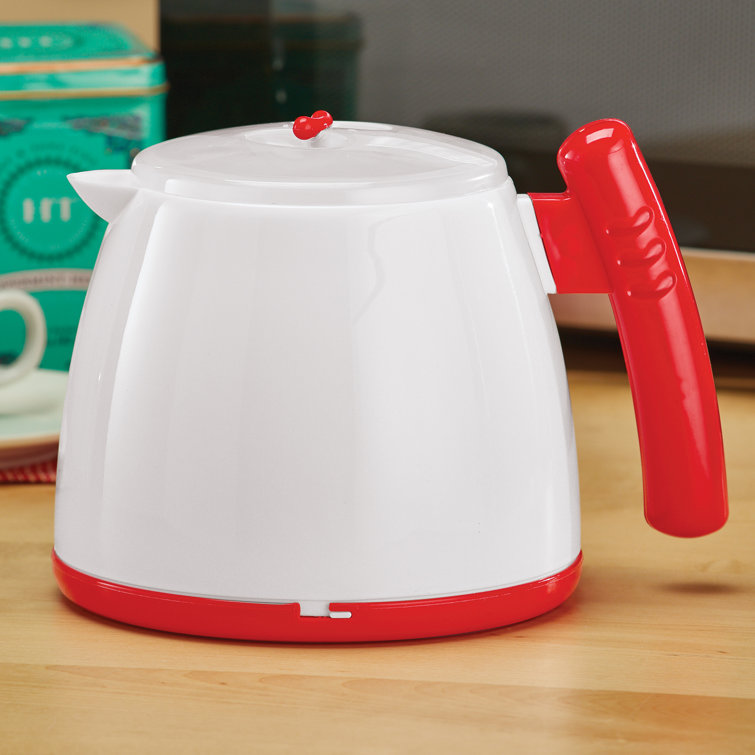 Haden Dorset Red 7-Cup Cordless Electric Kettle in the Water Boilers &  Kettles department at