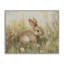«Brown Bunny in Flower Meadow», estampe numérique par Petal Prints Design-259368717-259368716