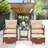 Rashaan 2 - Person Patio Conversation Set with Cushions-1461977887