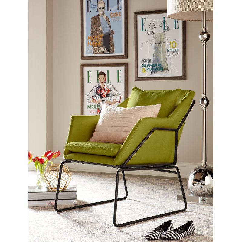 Chaise d'appoint Adore Decor Odile, Pistache