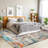 Large 6x9 FT Washable Area Rug – Abstract Modern Low Pile Carpet with Non-Slip Backing for Living Room, Bedroom, Dining Room