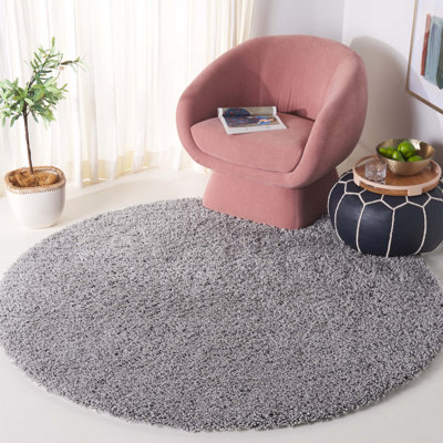 Assar Handmade Tufted Gray Area Rug