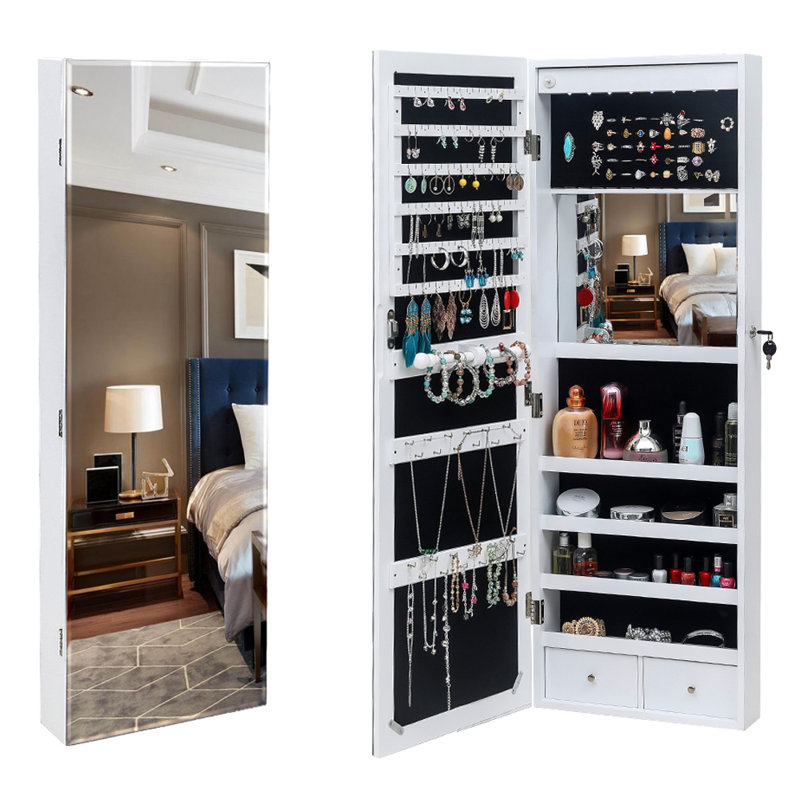 Evaney Wall Jewelry Armoire