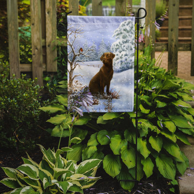 Double Sided Polyester Animal Garden Flag