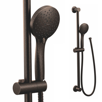 Moen Eco-Performance 5-Function Handheld Shower with 30-Inch Slide Bar and 69-Inch Hose