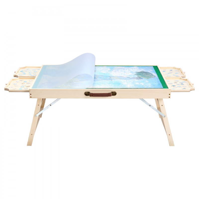 VEVOR Wood Puzzle/Brainteaser, Beige/Green, 40.6cm H x 66cm W x 88.9cm D