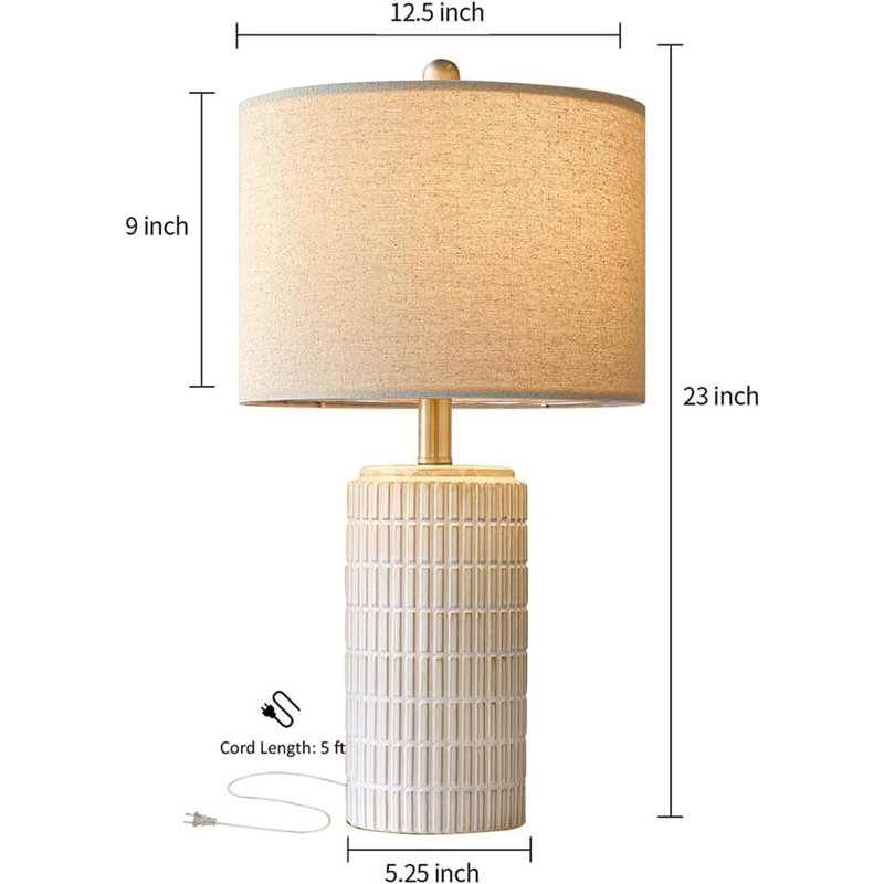 23'' Bedside Table Lamp