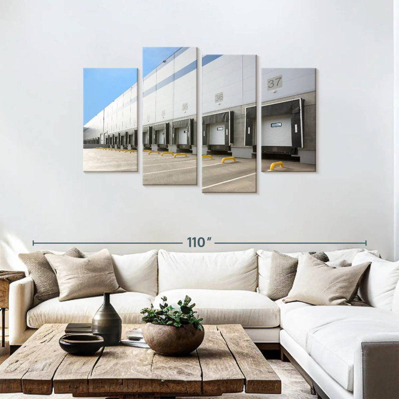 Loading Dock, 48" H x 75" W