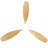 52" Nicola 3 - Blade LED Propeller Ceiling Fan with Remote Control and Light Kit Included-1954454693