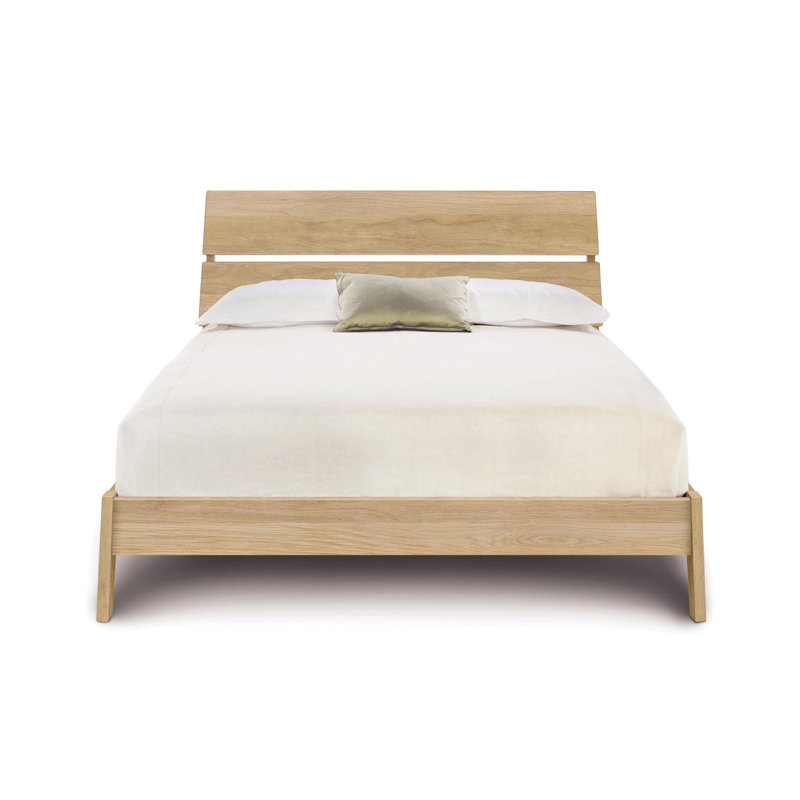 Linn Bed, Natural Oak, Full