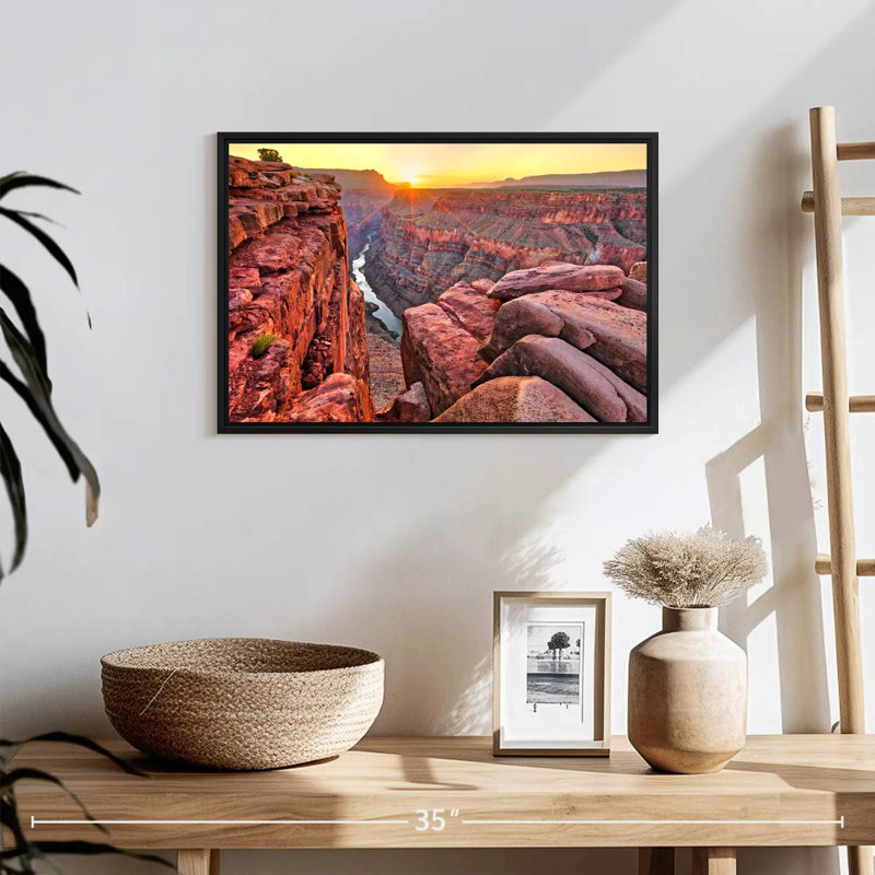 Alvord Sunrise Over Grand Canyon, H 13 po x l 19 po